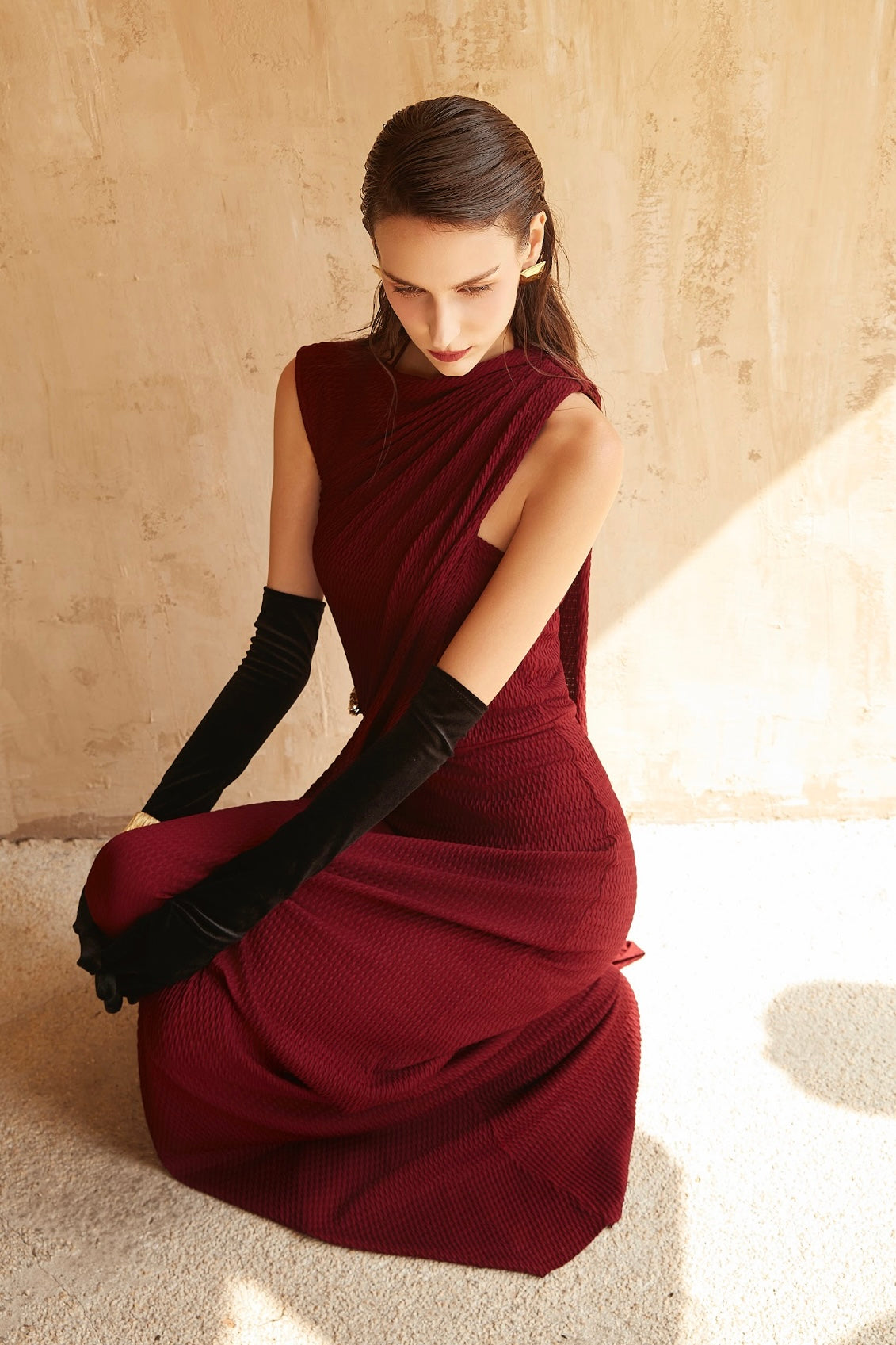 The Scarlet Muse Gown
