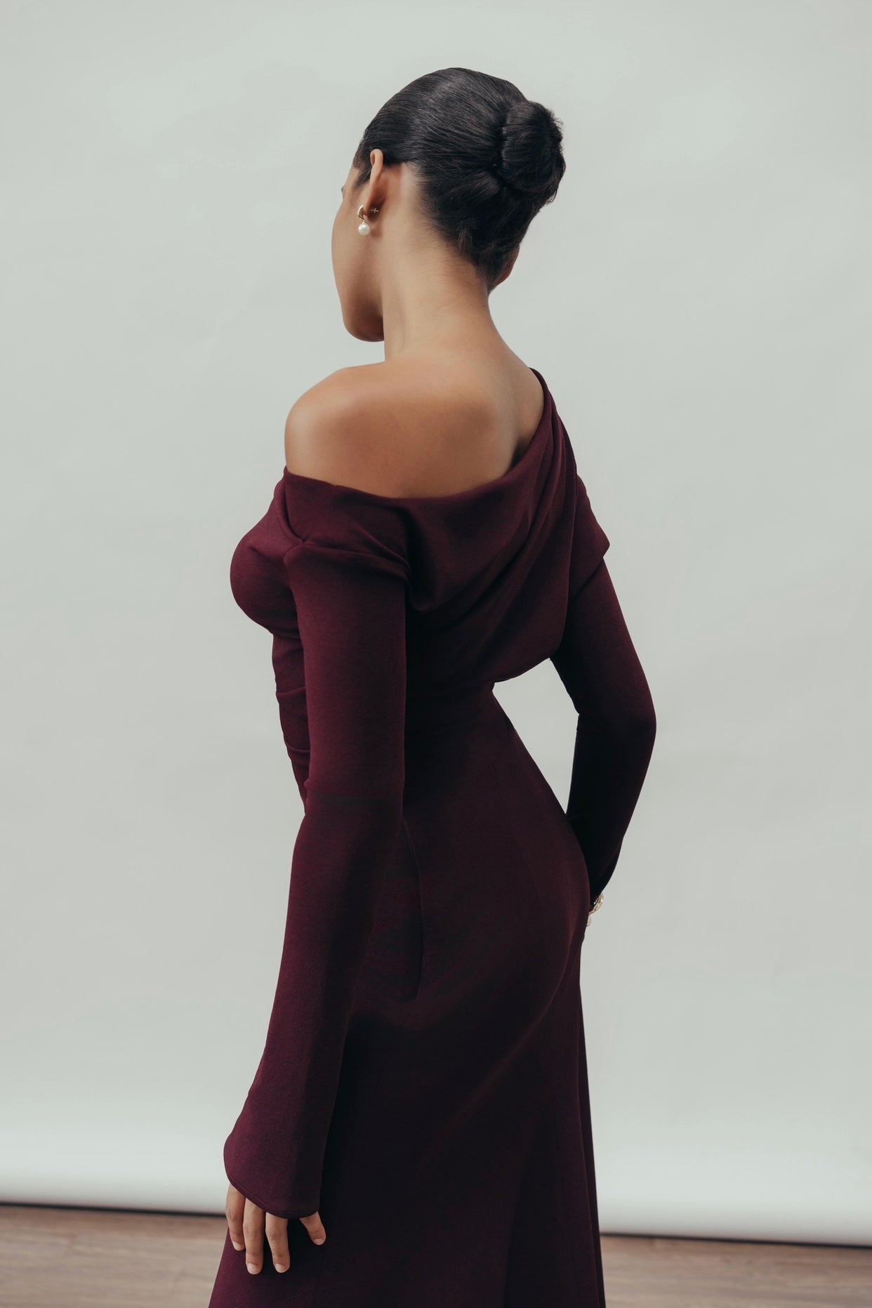 Vega Draped Dress
