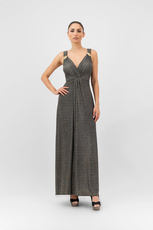 Glamorous Metallic Maxi Dress
