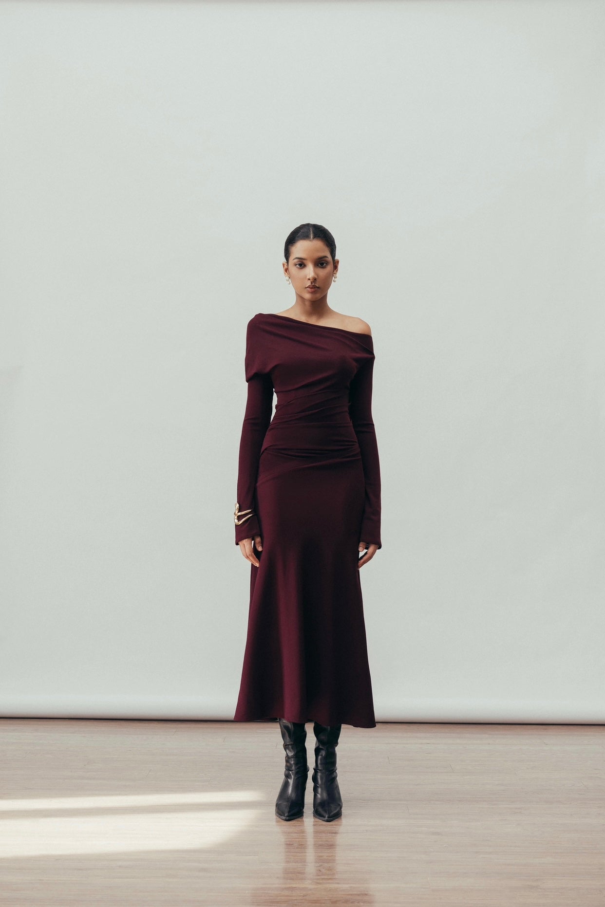 Vega Draped Dress