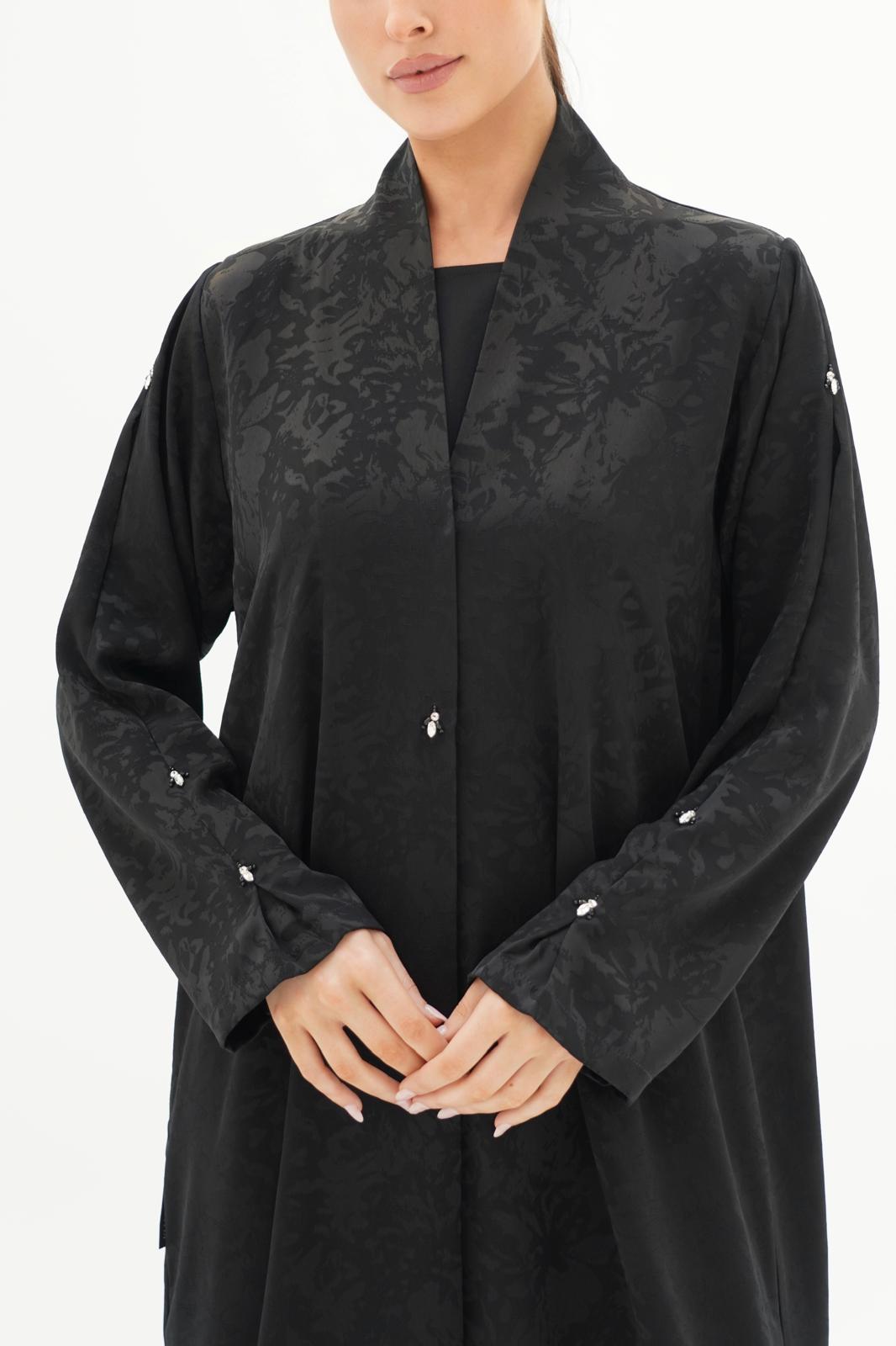 Honey Jacquard Black