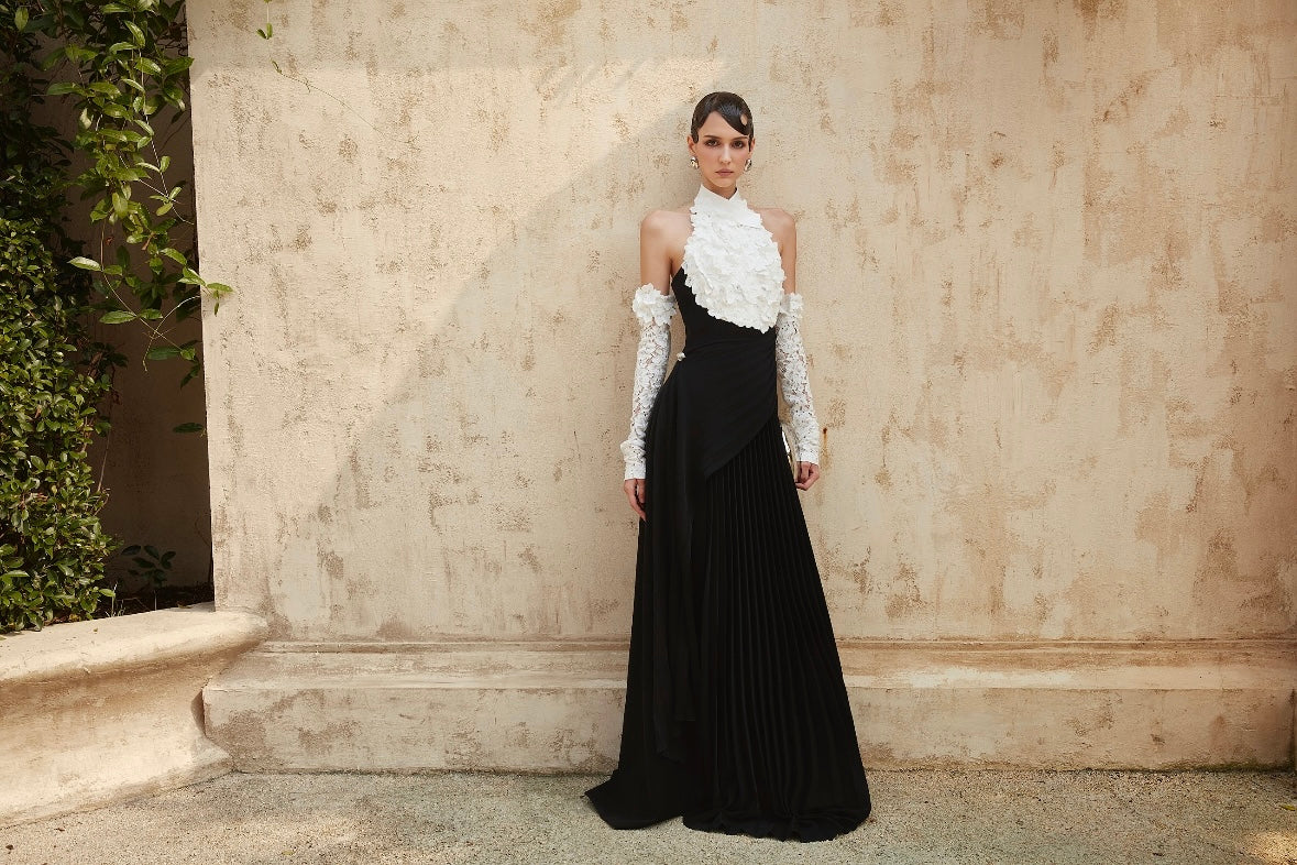 Monochrome Reverie Gown