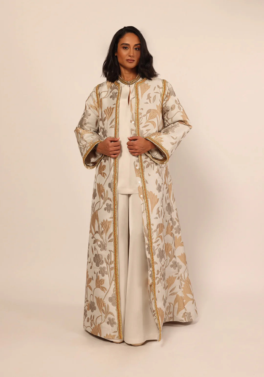 Aziza White Abaya