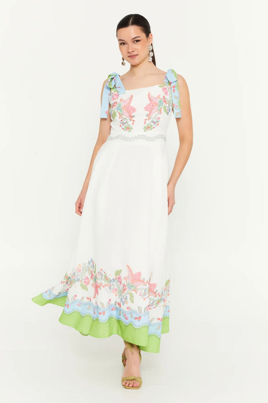 Sleeveless Maxi Casual Dress