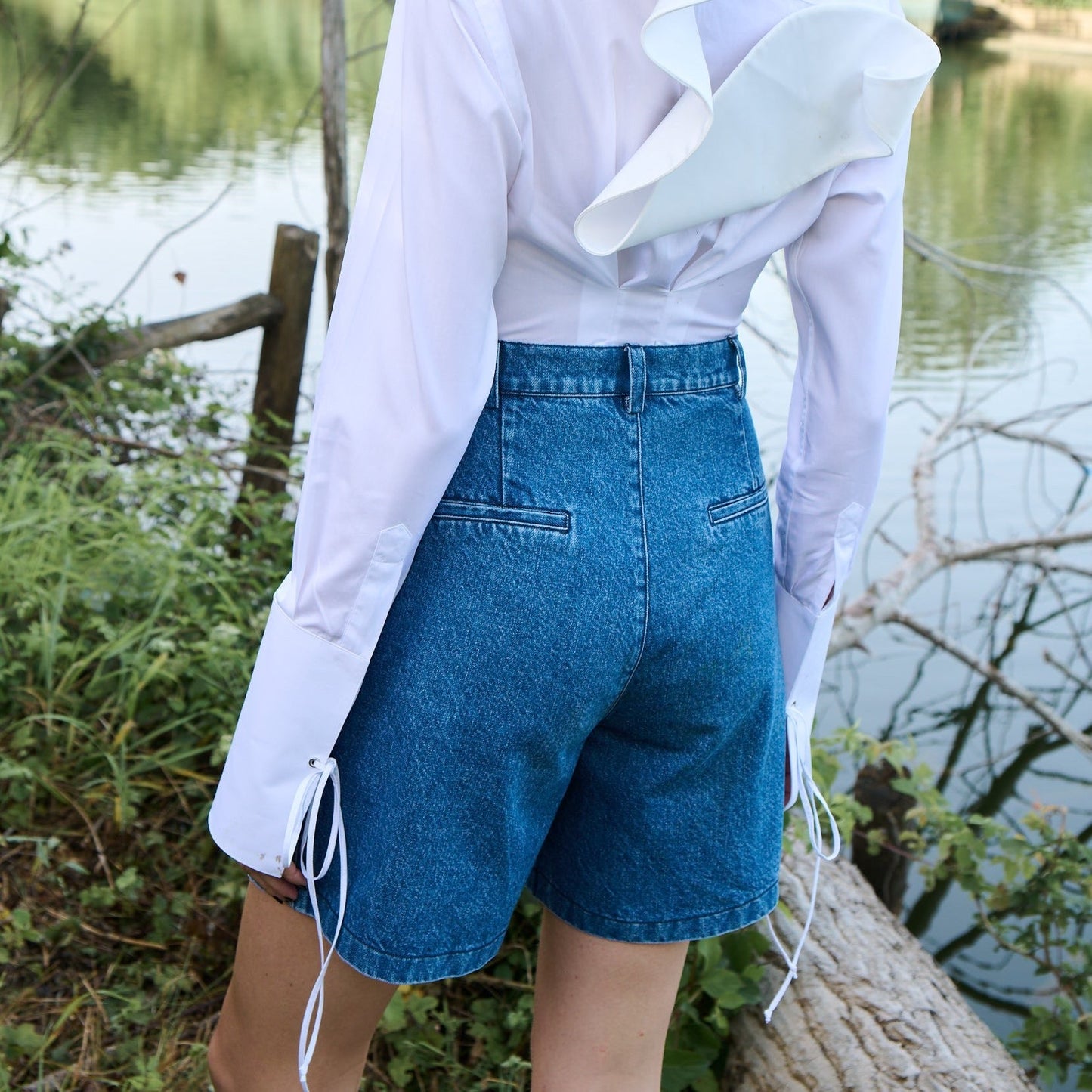 La Denim Bird Short